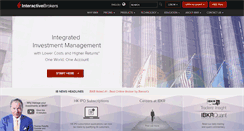 Desktop Screenshot of institutions.interactivebrokers.com.hk