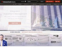 Tablet Screenshot of interactivebrokers.ca